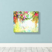 Toile L'art des fleurs (Insitu (Plancher de Bois))