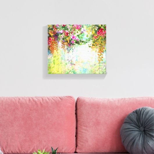 Toile L'art des fleurs (Insitu(Salon))