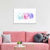 Toile L'art des parapluies Abstraits (Insitu(Salon))