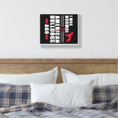 Toile L'art du mur de Bulldog américain | Don de devis a (Insitu(Chambre))