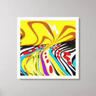 Toile L'art du soleil d'été