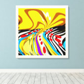 Toile L'art du soleil d'été (Insitu (Plancher de Bois))