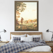 Toile L'art du village de Zazzle (Insitu(Chambre))