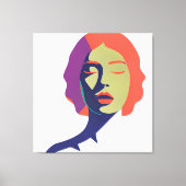 Toile L'art d'un esprit magnifique (Recto)