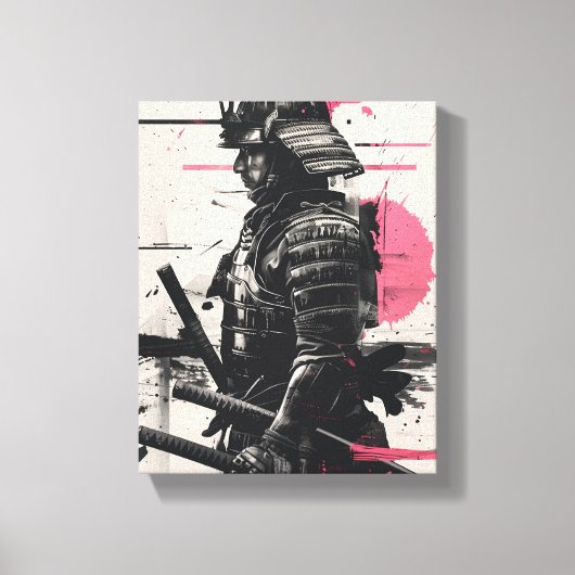 Toile L'art guerrier de Samurai (Recto)