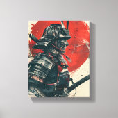 Toile L'art guerrier de Samurai (Recto)