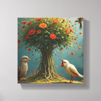 Toile L'art inspiré par la nature