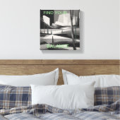 Toile L'art naturel abstrait (Insitu(Chambre))