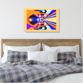 Toile L'art prophétique astral (Insitu(Chambre))