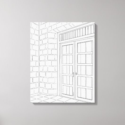 Toile Las Casas Bataan Philippines coloriage (Recto)
