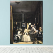 Toile Las Meninas par Velasquez (Insitu (Plancher de Bois))