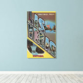 Toile Las Vegas, Nevada - Scènes de grandes lettres (Insitu (Plancher de Bois))