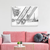 Toile L'ascenseur Otis dans la Tour Eiffel (Insitu(Salon))