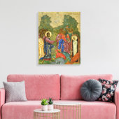 Toile L'ascension de Lazare, icône russe (Insitu(Salon))