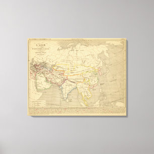 Toile L'Asie, 322 poids du commerce l'an JC