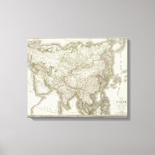 Toile L'Asie - Asie (Recto)