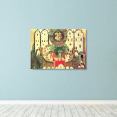 Toile L'Assemblée des Anges (Insitu (Plancher de Bois))