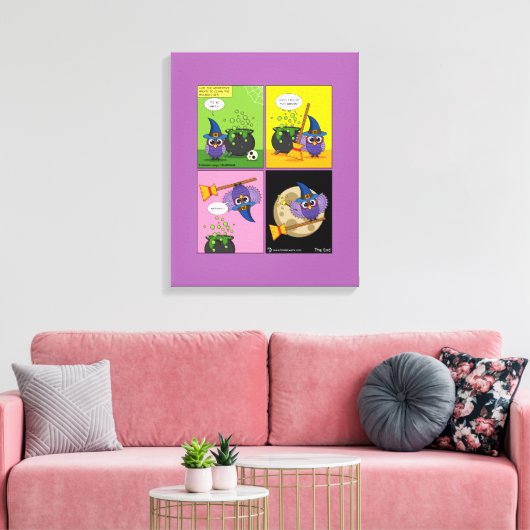 Toile L'Assistant Apprentice - Cleaning Comic (Insitu(Salon))