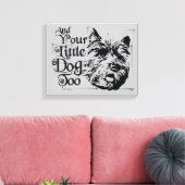 Toile L'Assistant D'Oz™ | Et Ton Petit Chien Aussi (Insitu(Salon))