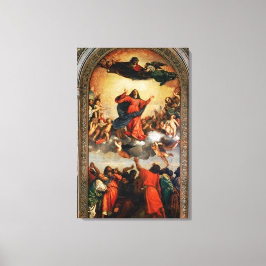 Toile L'Assomption de la Vierge, 1516-18 (Recto)