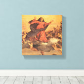 Toile L'Assomption de Marie au Ciel (Insitu (Plancher de Bois))