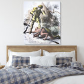 Toile 'Last of the Mohicans' by James Fenimore Cooper (1 (Insitu(Chambre))