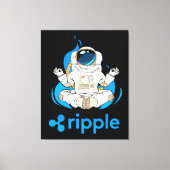 Toile L'astronaute de chiffrement XRP à chiffrement de c (Recto)