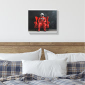 Toile L'astronaute rouge (Insitu(Chambre))
