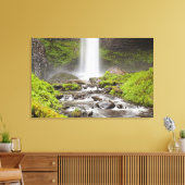 Toile Latourell Falls, Columbia River Gorge, Oregon, (Insitu(Salon))