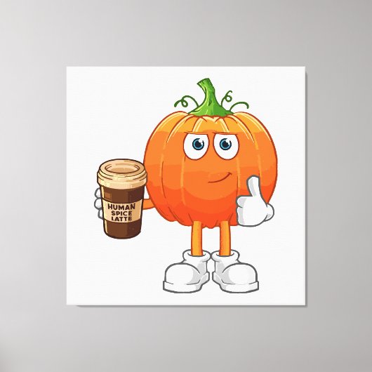 Toile Latte aux épices humaines (Recto)