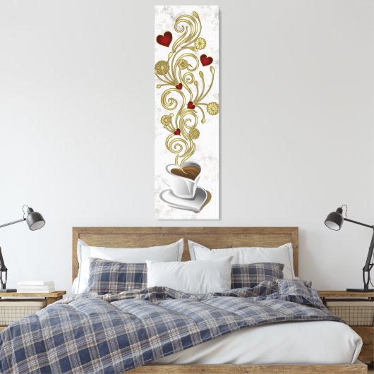 Toile Latte Love (Insitu(Chambre))