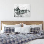 Toile L'atterrissage de Cadillac (Insitu(Chambre))