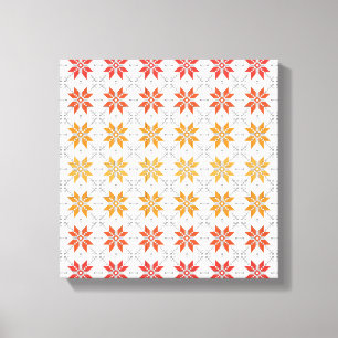 Toile Latvian Morning SUN motif géométrique IV