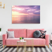 Toile L'aube rencontre la plage (Insitu(Salon))
