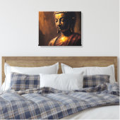 Toile L'Aura spirituelle du Bouddha : une classique émot (Insitu(Chambre))