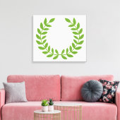 Toile Laurel Wreath (Symbole grec ancien) (Insitu(Salon))