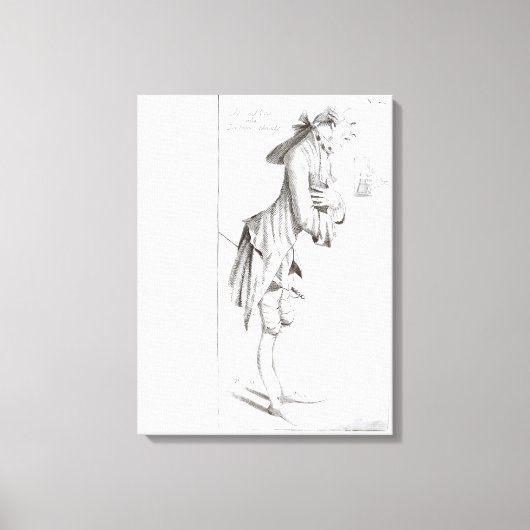 Toile Laurence Sterne (Recto)