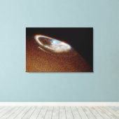 Toile L'Aurora nordique de Jupiter (Insitu (Plancher de Bois))