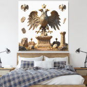 Toile L'autel oublié d'Illyrie (Insitu(Chambre))
