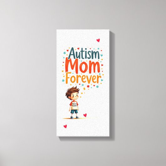 Toile L'autisme compte (Recto)