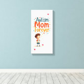 Toile L'autisme compte (Insitu (Plancher de Bois))