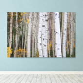 Toile L'automne dans le Aspen's (Insitu (Plancher de Bois))