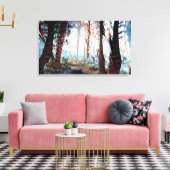 Toile L'automne dans les bois (Insitu(Salon))