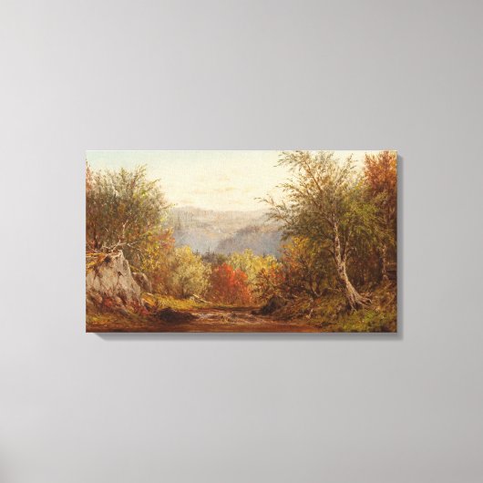Toile L'automne dans les Catskill - Charles W. Knapp (Recto)