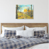 Toile L'automne d'or dans une chênaie (Insitu(Chambre))