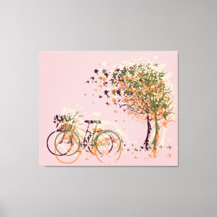 Toile L'automne laisse les arbres #2