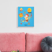 Toile L'automne laisse s'amuser (Insitu(Salon))
