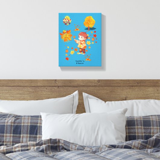 Toile L'automne laisse s'amuser (Insitu(Chambre))