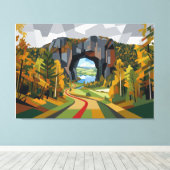 Toile L'Autre côté (Insitu (Plancher de Bois))