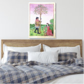 Toile Lavande, Hellebore & relative de Concombre (Insitu(Chambre))